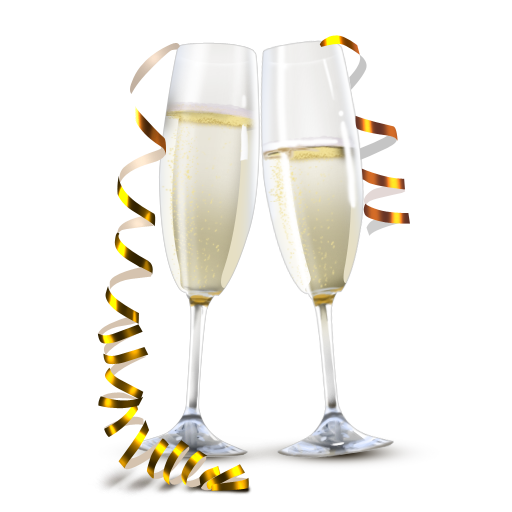 new years eve transparent clipart - photo #1